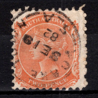 Sello Australia Meridional, SG159, Usado #, 2 d