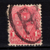Sello Nueva Gales del Sur, SG334 (Mi. 94), Usado #, 1 d