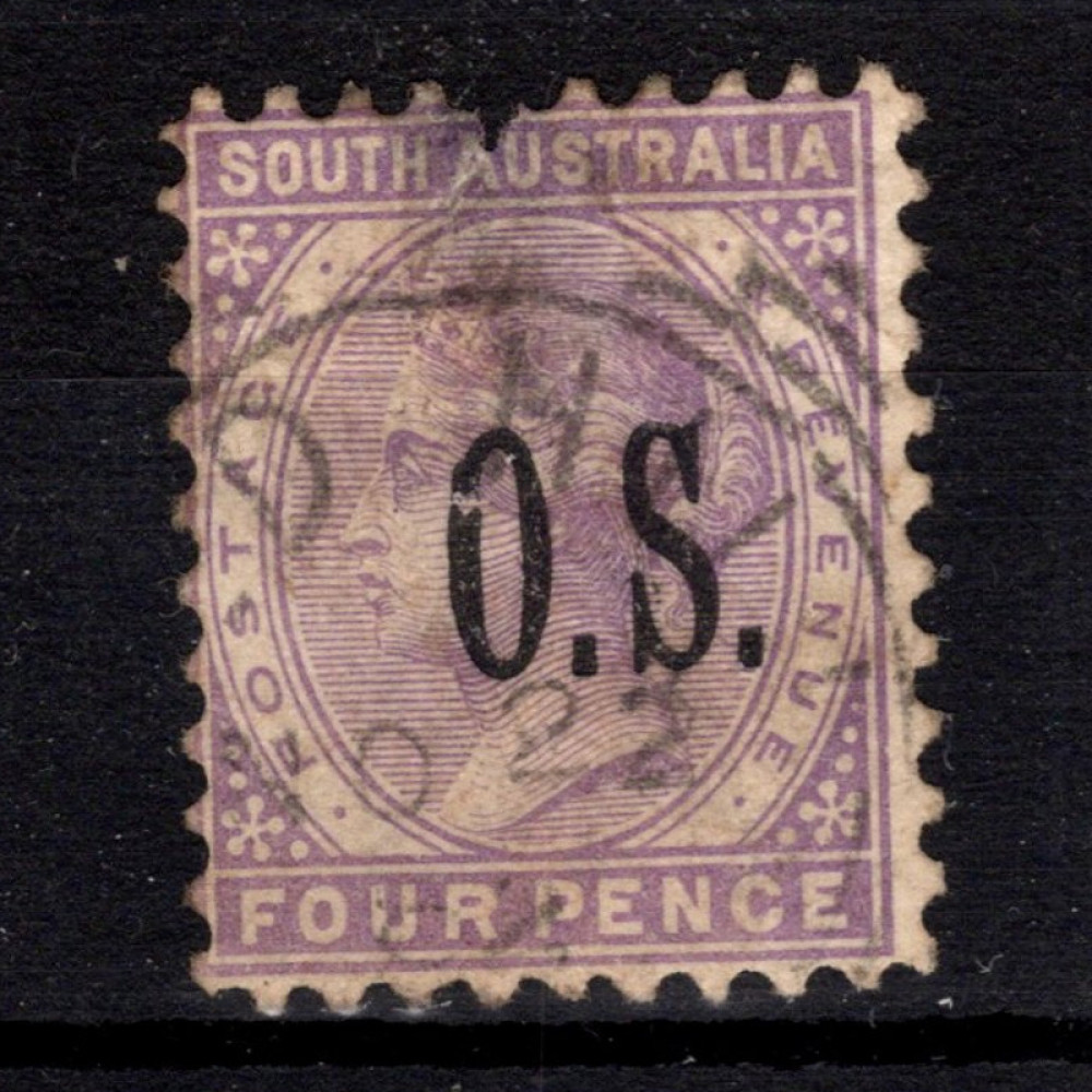 Briefmarke Südaustralien, SGO61 (Mi. D25)#, 4 d