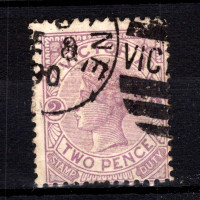 Sello Victoria, SG314 (Scott 162a), Usado #, 2 d