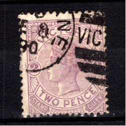 Sello Victoria, SG314 (Scott 162a), Usado #, 2 d