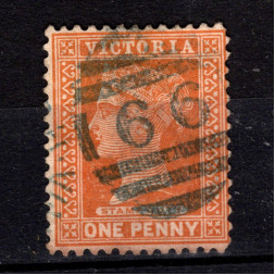 Sello Victoria, SG313 (Scott 169), Usado #, 1 d