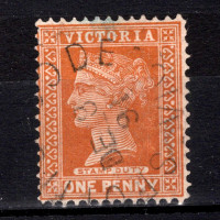 Sello Victoria, SG313 (Scott 169), Usado #, 1 d