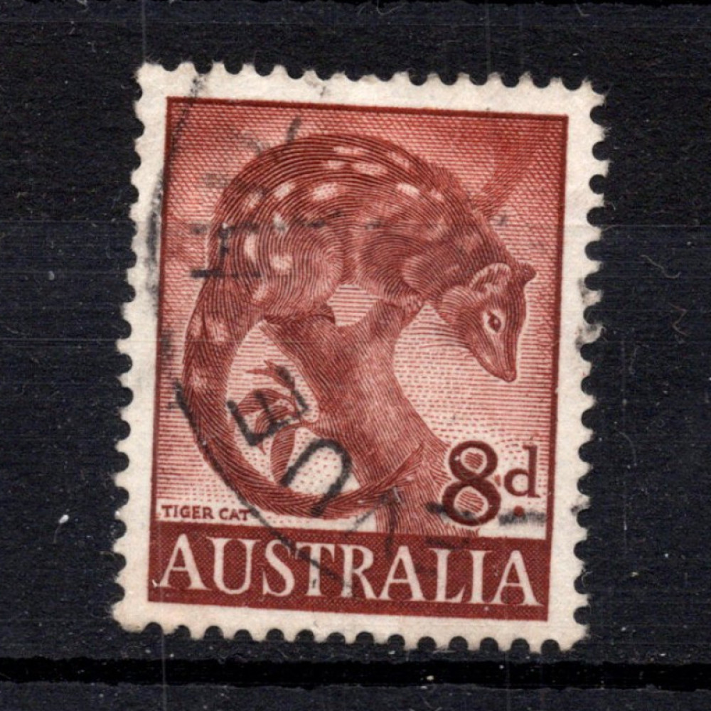 Briefmarke Australien, Mi.295x (SG 317)#, 8 d