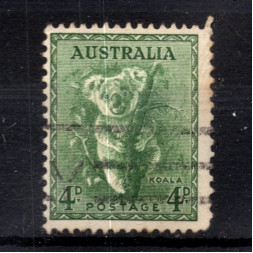 Sello Australia, Mi.144C (SG 188), Usado #, 4 d