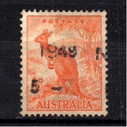 Sello Australia, Mi.137A (SG 164), Usado #, 1/2 d