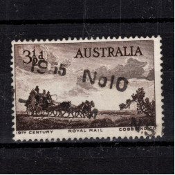 Sello Australia, Mi.254 (SG 284), Usado #, 3 1/2 d