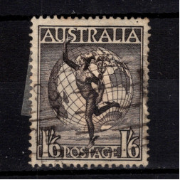 Známka Austrálie, Mi.185 (SG 223a)#, 1'6 s