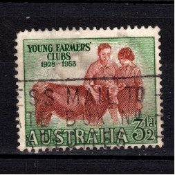 Briefmarke Australien, Mi.237 (SG 267)#, 3 1/2 d