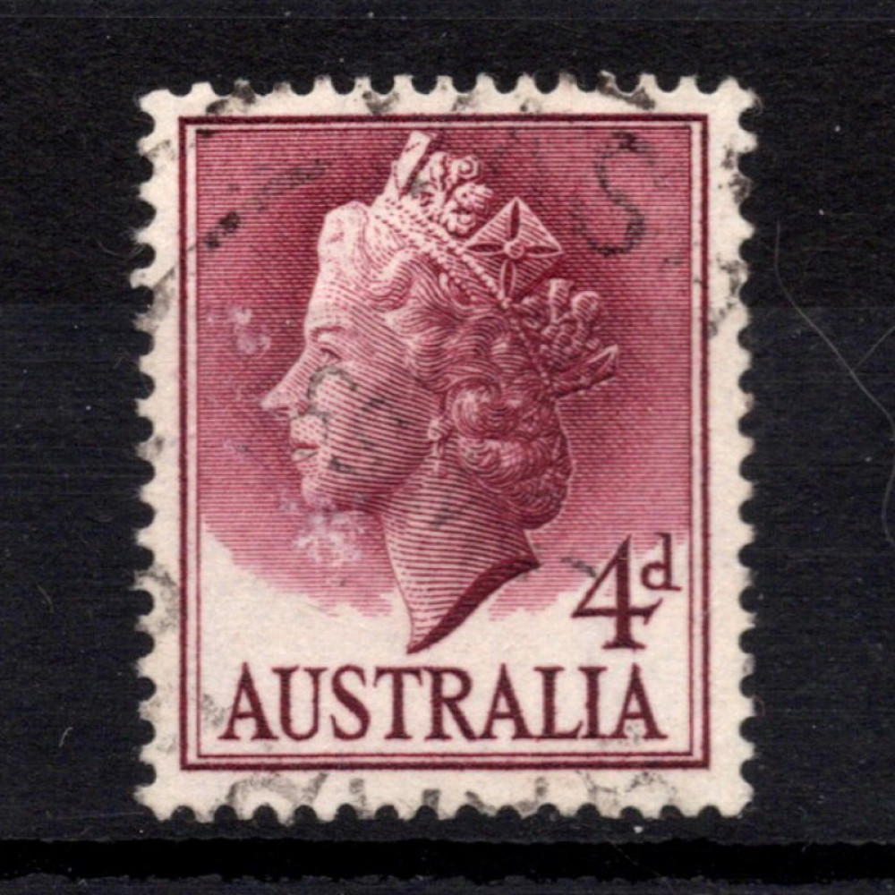 Sello Australia, Mi.273A (SG 282a), Usado #, 4 d