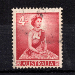 Briefmarke Australien, Mi.291IA (SG 313)#, 4 d