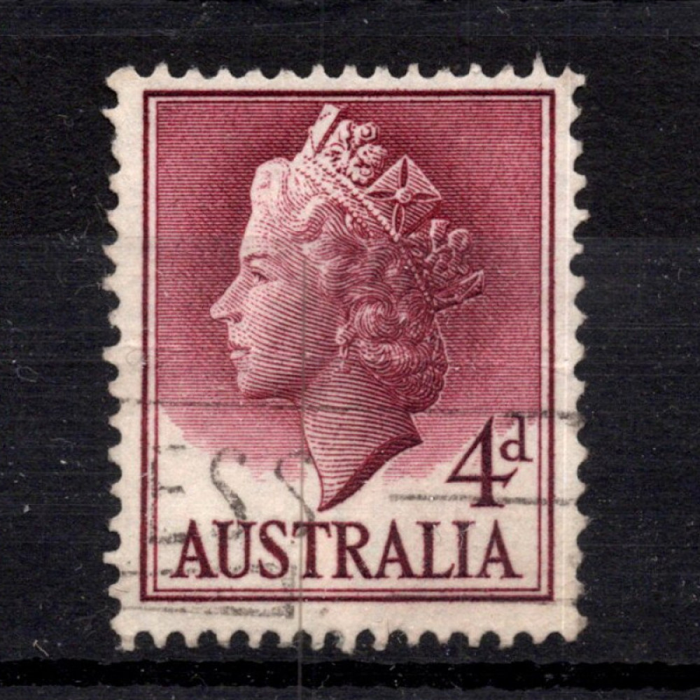 Sello Australia, Mi.273A (SG 282a), Usado #, 4 d