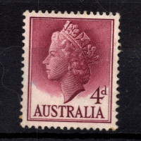 Sello Australia, Mi.273A (SG 282a), Usado #, 4 d