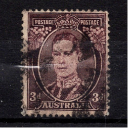 Sello Australia, Mi.A143C (SG 187), Usado #, 3 d