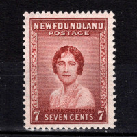 Briefmarke Newfoundland, SG226 (Mi. 189A)*, 7 ¢