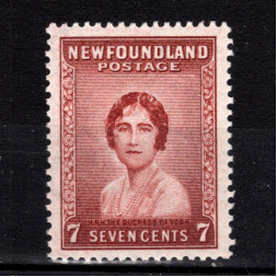 Známka Newfoundland, SG226 (Mi. 189A)*, 7 ¢