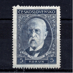 Stamp Czechoslovakia, Pof.263 (Mi. 301), MH, 5 Kč