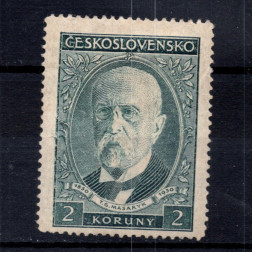 Sello Checoslovaquia, Pof.261 (Mi. 299), MH, 2 Kč
