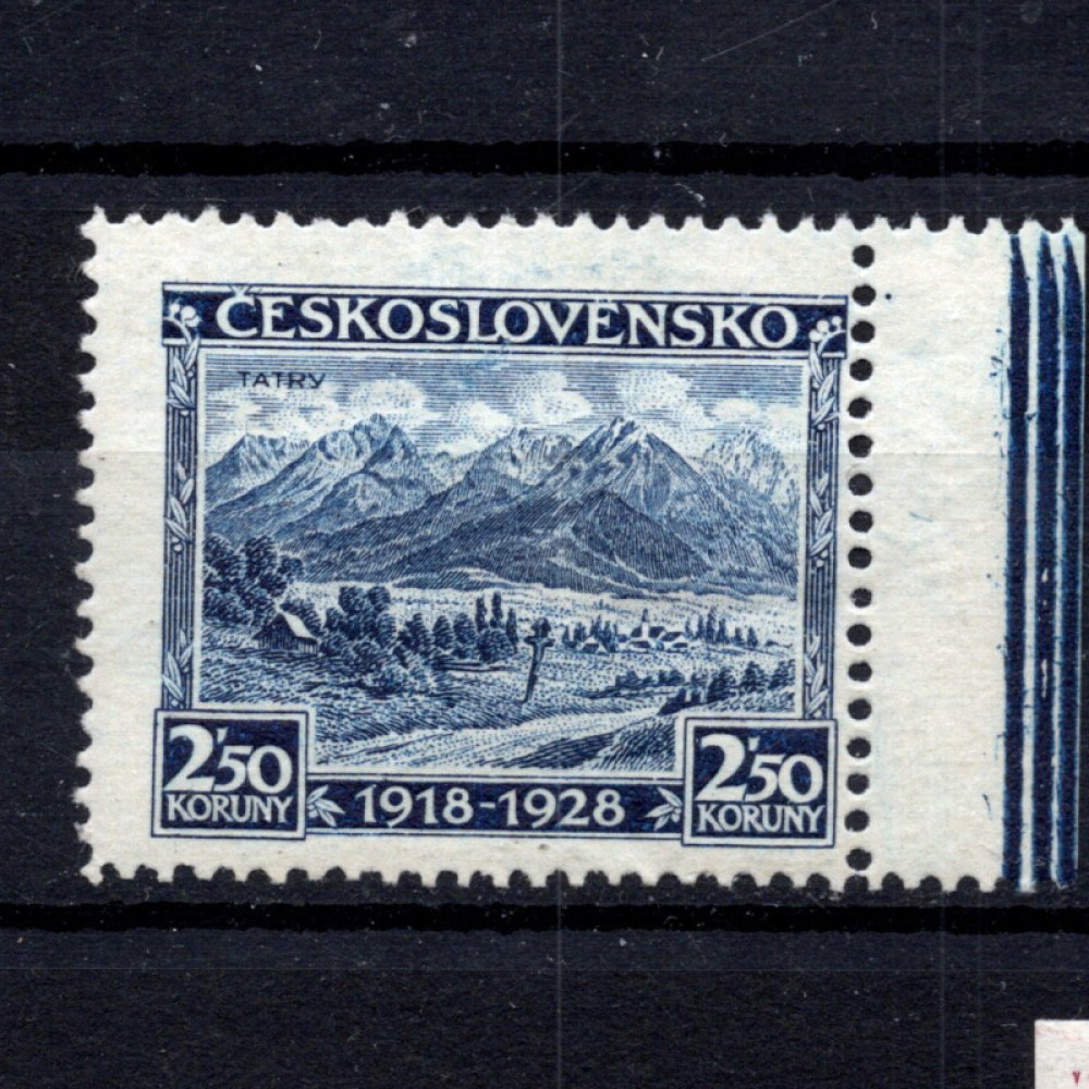 Sello Checoslovaquia, Pof.240 (Mi. 274), MH, 2,50 Kč