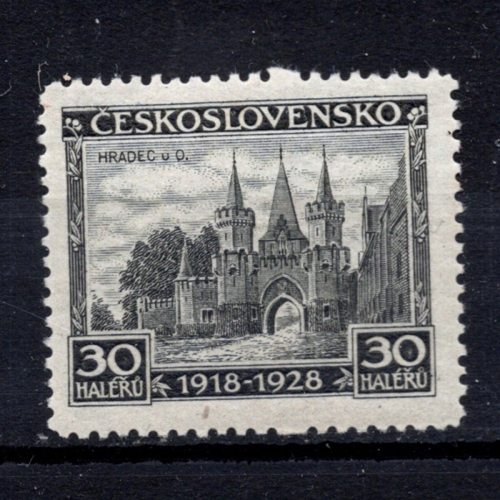 Selo Tchecoslováquia, Pof.233 (Mi. 267), MH, 30h