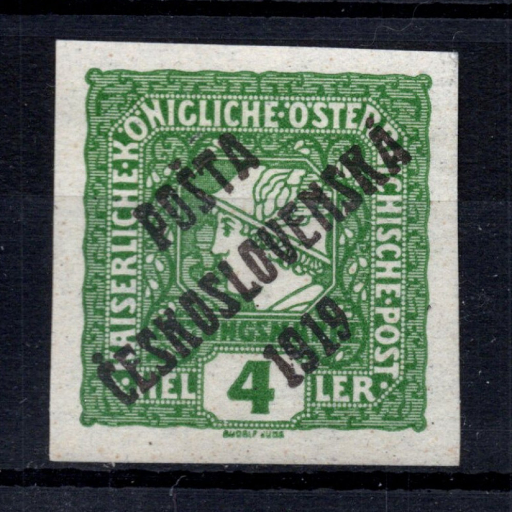 Sello Checoslovaquia, Pof.61 (Mi. 100), MH, 4h