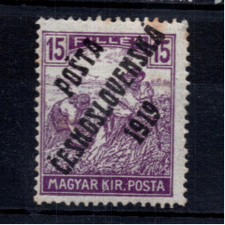 Briefmarke Tschechoslowakie, Pof.106 (Mi. 125)*, 15f