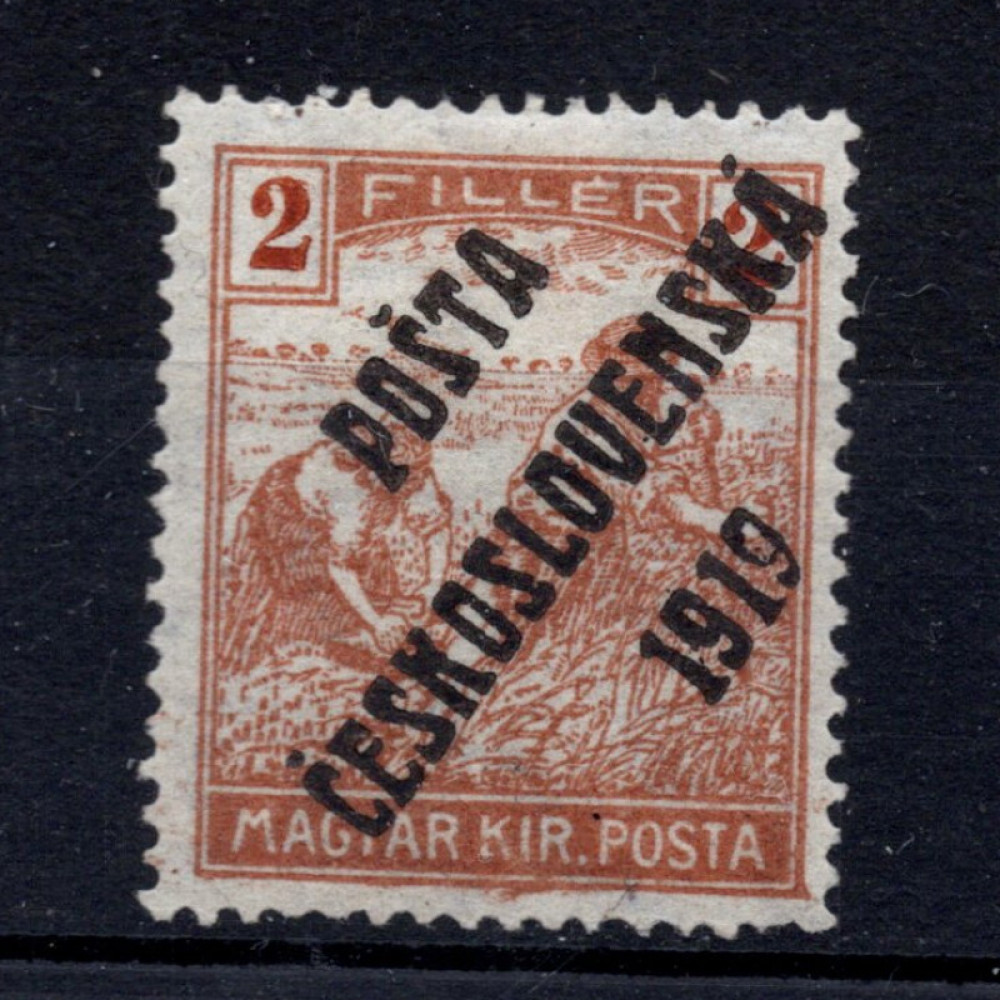 Briefmarke Tschechoslowakie, Pof.101 (Mi. 120)*, 2f