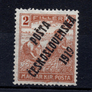 PČ 1919 - ženci - barevná čísla