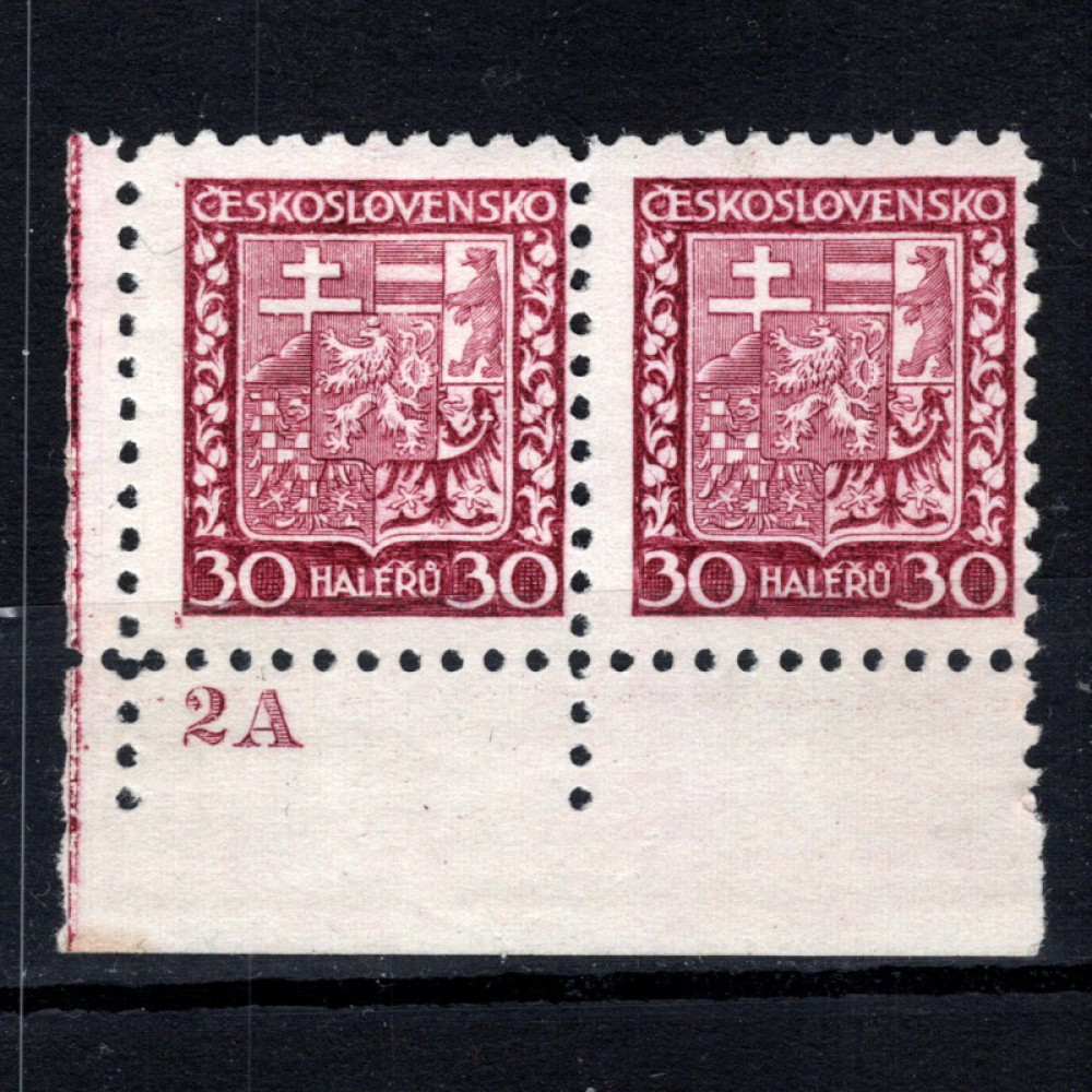 Sello Checoslovaquia, Pof.252 (Mi. 281), MH, 30h