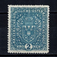 Sello Austria-Hungría, Mi.208IIA, MH, 2Kr