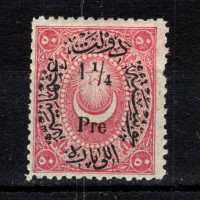 Známka Turecko, Mi.24 (SG 79)*, 1 1/4 Pia