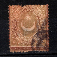 Selo Turquia, Mi.P14Aa (SG D70A), Usado #, 5 Ghr