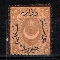 Sello Turquía, Mi.P14Bb (Scott J34), MNH, 5 Ghr