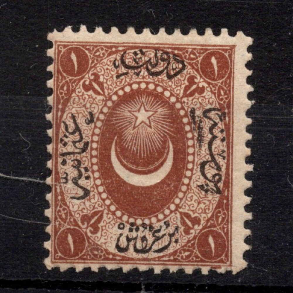Stamp Turkey, Mi.P6 (SG D19), MNH, 1 Ghr