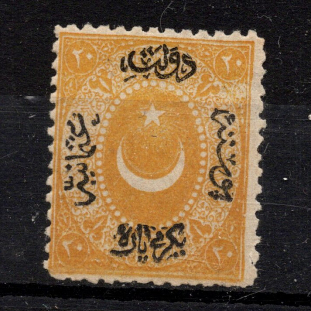 Známka Turecko, Mi.6b*, 20 Pa