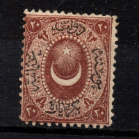 Známka Turecko, Mi.P5 (SG D18)*, 20 Pa