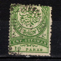 Sello Turquía, Mi.45A (SG 97), Usado #, 10 Pa