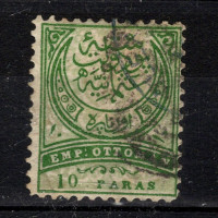 Sello Turquía, Mi.45B, Usado #, 10 Pa