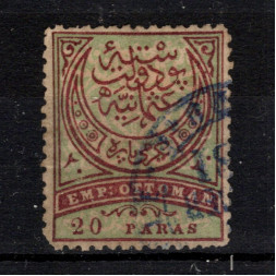Sello Turquía, Mi.31 (SG 83), Usado #, 20 Pa