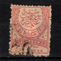 Sello Turquía, Mi.46A (SG 98a), Usado #, 20 Pa