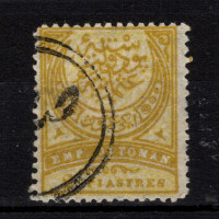 Sello Turquía, Mi.62aA (SG 126a), Usado #, 2 Pia
