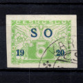 Selo Tchecoslováquia, Pof.SO27 (Mi. 29), MH, 5h 3