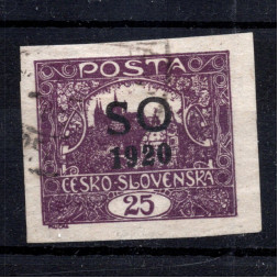 Známka ČSR, Pof.SO8#, 25h