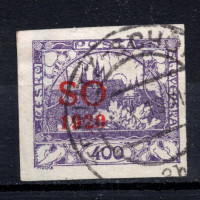 Selo Tchecoslováquia, Pof.SO21 (Mi. 23), Usado #, 400h