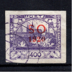 Sello Checoslovaquia, Pof.SO21 (Mi. 23), Usado #, 400h
