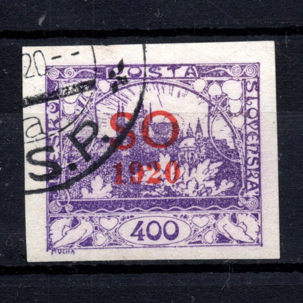 Selo Tchecoslováquia, Pof.SO21 (Mi. 23), Usado #, 400h