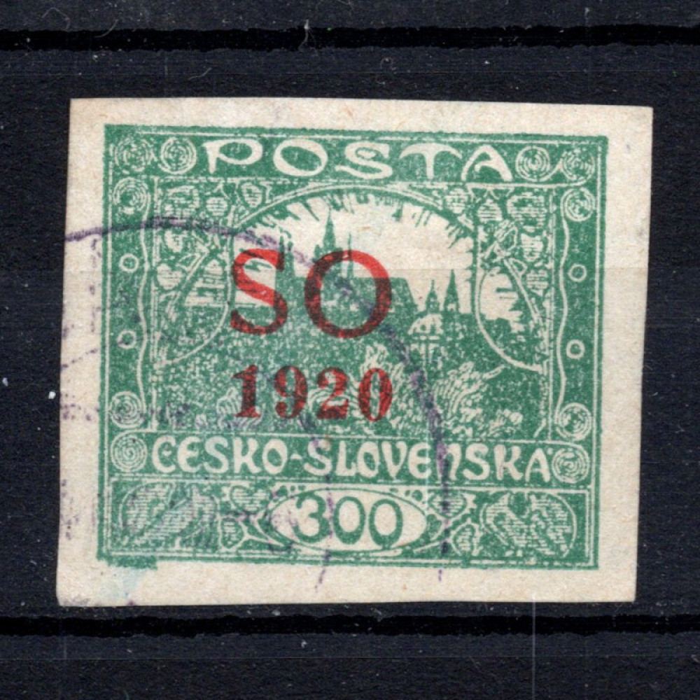 Selo Tchecoslováquia, Pof.SO20 (Mi. 22), Usado #, 300h