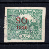 Sello Checoslovaquia, Pof.SO20 (Mi. 22), Usado #, 300h