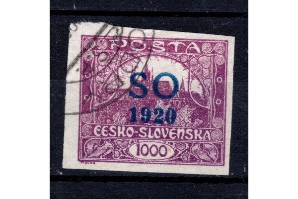 Známka ČSR, Pof.SO23#, 1000h