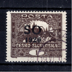 Známka ČSR, Pof.SO1B#